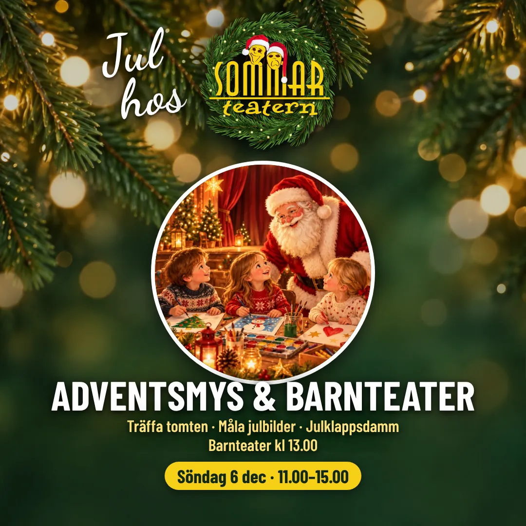 Adventsmys och barnteater